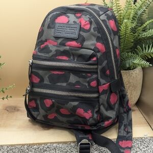 Marc By Mark Jacobs Leopard Design Small Zip Around Back Pack